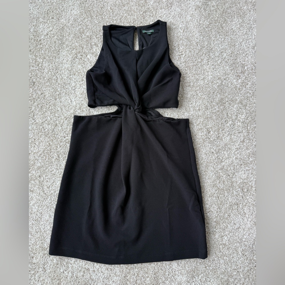 Wild Fable Black Knot Detail Dress